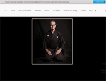 Tablet Screenshot of iaido.org